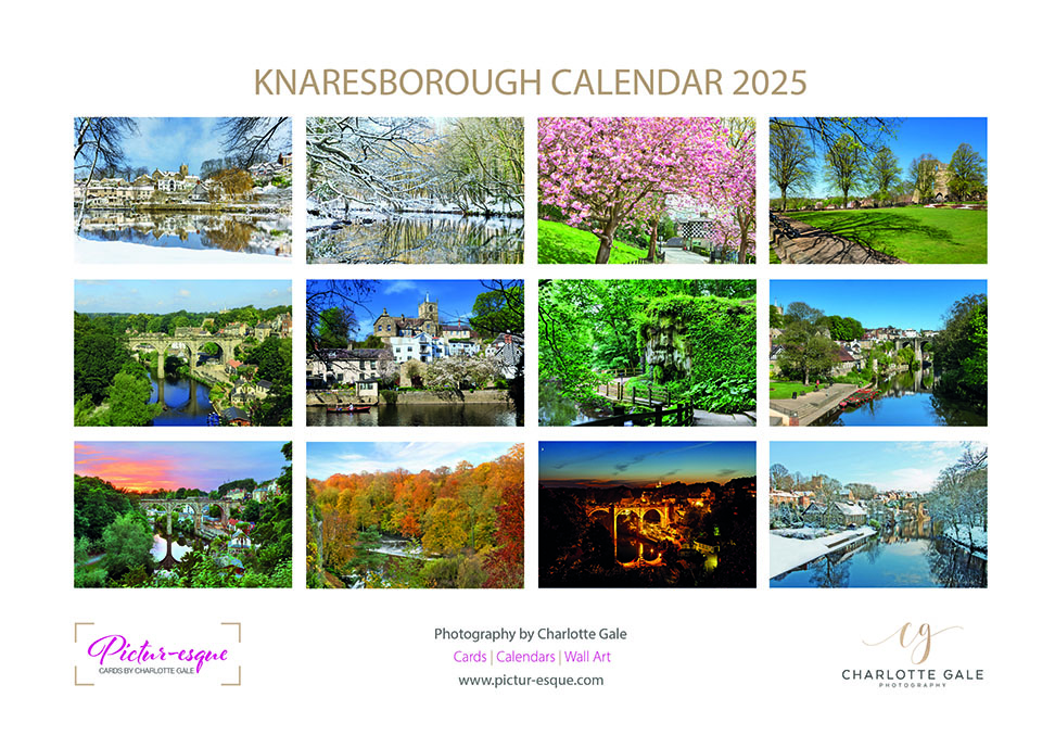 Knaresborough 2025 Wall Calendar by Charlotte Gale Photography